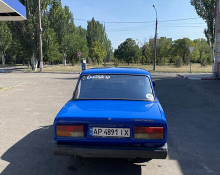 Синий ВАЗ 2107, объемом двигателя 1.5 л и пробегом 42 тыс. км за 1500 $, фото 2 на Automoto.ua