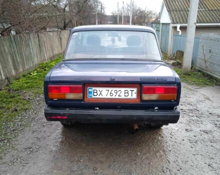 Синий ВАЗ 2107, объемом двигателя 1.5 л и пробегом 210 тыс. км за 500 $, фото 3 на Automoto.ua