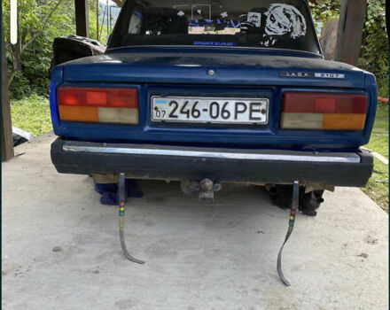 Синий ВАЗ 2107, объемом двигателя 1.3 л и пробегом 57 тыс. км за 750 $, фото 1 на Automoto.ua