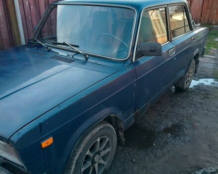 Синий ВАЗ 2107, объемом двигателя 1.5 л и пробегом 94 тыс. км за 700 $, фото 1 на Automoto.ua
