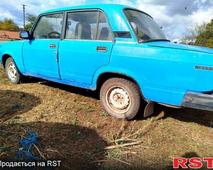 Синий ВАЗ 2107, объемом двигателя 1.5 л и пробегом 71 тыс. км за 840 $, фото 1 на Automoto.ua