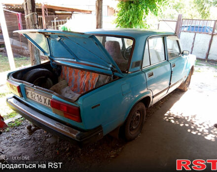 Синий ВАЗ 2107, объемом двигателя 1.3 л и пробегом 0 тыс. км за 600 $, фото 8 на Automoto.ua