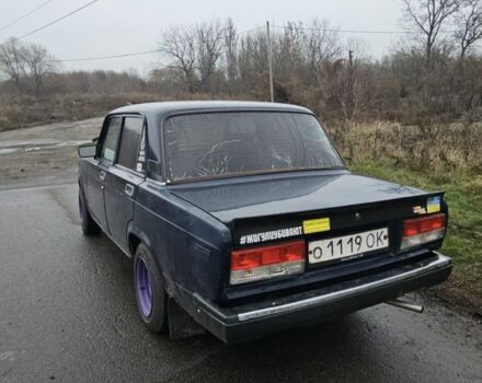 Синій ВАЗ 2107, об'ємом двигуна 0 л та пробігом 100 тис. км за 947 $, фото 2 на Automoto.ua