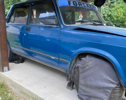 Синий ВАЗ 2107, объемом двигателя 0 л и пробегом 57 тыс. км за 641 $, фото 1 на Automoto.ua