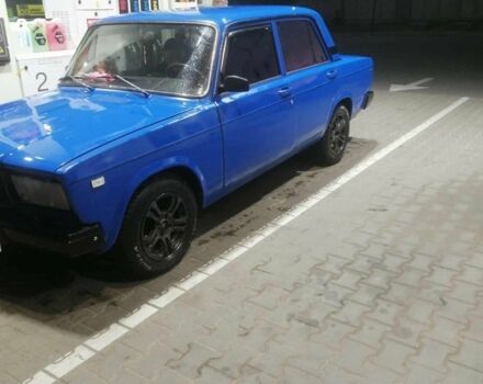 Синий ВАЗ 2107, объемом двигателя 1.5 л и пробегом 150 тыс. км за 850 $, фото 1 на Automoto.ua