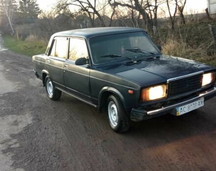 Синий ВАЗ 2107, объемом двигателя 1.3 л и пробегом 330 тыс. км за 396 $, фото 1 на Automoto.ua