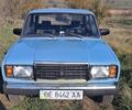 Синий ВАЗ 2107, объемом двигателя 1.5 л и пробегом 176 тыс. км за 850 $, фото 1 на Automoto.ua