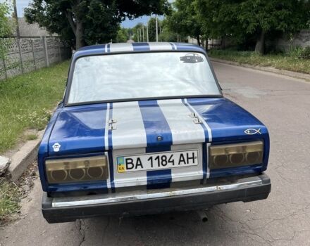 Синий ВАЗ 2107, объемом двигателя 1.3 л и пробегом 200 тыс. км за 408 $, фото 2 на Automoto.ua
