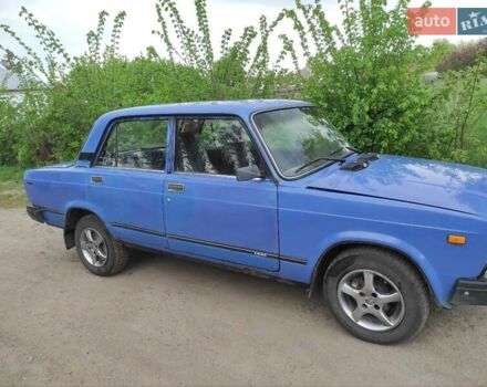 Синій ВАЗ 2107, об'ємом двигуна 1.29 л та пробігом 90 тис. км за 1000 $, фото 1 на Automoto.ua