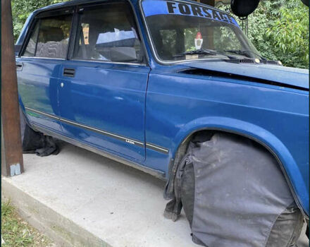 Синий ВАЗ 2107, объемом двигателя 1.3 л и пробегом 57 тыс. км за 750 $, фото 3 на Automoto.ua