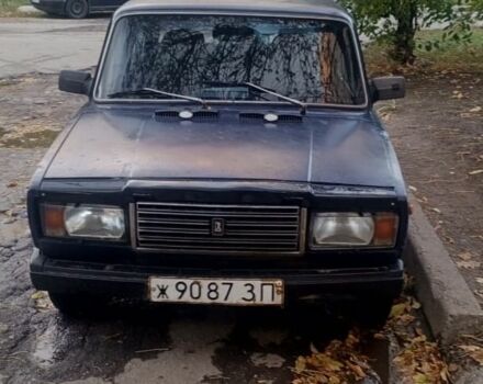 Синій ВАЗ 2107, об'ємом двигуна 1.5 л та пробігом 100 тис. км за 428 $, фото 2 на Automoto.ua