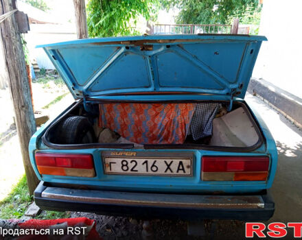 Синий ВАЗ 2107, объемом двигателя 1.3 л и пробегом 0 тыс. км за 600 $, фото 1 на Automoto.ua