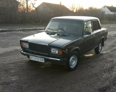 Синий ВАЗ 2107, объемом двигателя 1.3 л и пробегом 330 тыс. км за 396 $, фото 2 на Automoto.ua