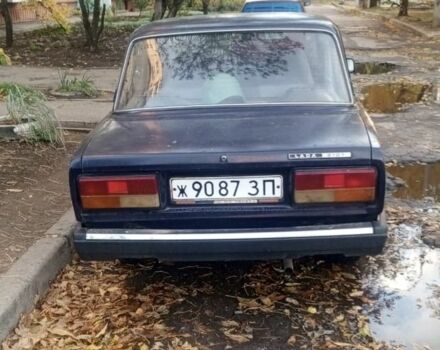 Синій ВАЗ 2107, об'ємом двигуна 1.5 л та пробігом 100 тис. км за 428 $, фото 1 на Automoto.ua