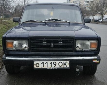 Синій ВАЗ 2107, об'ємом двигуна 0 л та пробігом 100 тис. км за 947 $, фото 1 на Automoto.ua