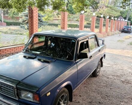 Синий ВАЗ 2107, объемом двигателя 1.5 л и пробегом 3 тыс. км за 1300 $, фото 4 на Automoto.ua