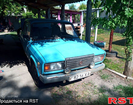 Синий ВАЗ 2107, объемом двигателя 1.3 л и пробегом 0 тыс. км за 600 $, фото 7 на Automoto.ua