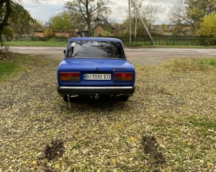 Синий ВАЗ 2107, объемом двигателя 1.3 л и пробегом 200 тыс. км за 642 $, фото 5 на Automoto.ua