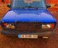 Синий ВАЗ 2107, объемом двигателя 1.29 л и пробегом 300 тыс. км за 450 $, фото 1 на Automoto.ua