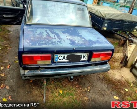 ВАЗ 2107 1987 в Черкассах на Automoto.ua Синий ВАЗ 2107, объемом двигателя 1.3 л и пробегом 55 тыс. км за 830 $, фото 1 на Automoto.ua