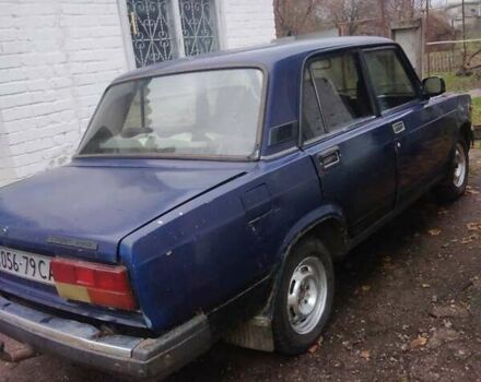 Синий ВАЗ 2107, объемом двигателя 1.5 л и пробегом 300 тыс. км за 850 $, фото 2 на Automoto.ua