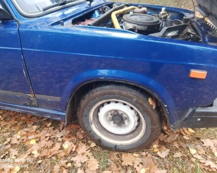 Синий ВАЗ 2107, объемом двигателя 1.3 л и пробегом 303 тыс. км за 595 $, фото 7 на Automoto.ua