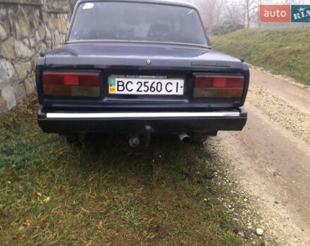 Синий ВАЗ 2107, объемом двигателя 0 л и пробегом 256 тыс. км за 450 $, фото 7 на Automoto.ua