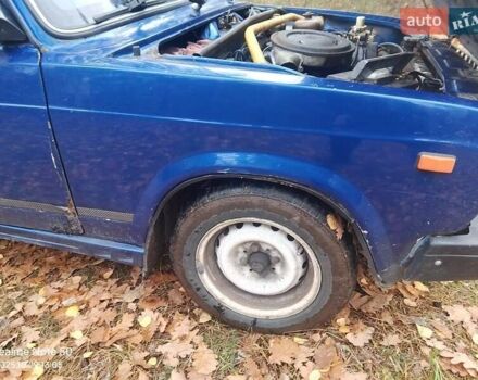 Синий ВАЗ 2107, объемом двигателя 1.3 л и пробегом 303 тыс. км за 595 $, фото 6 на Automoto.ua