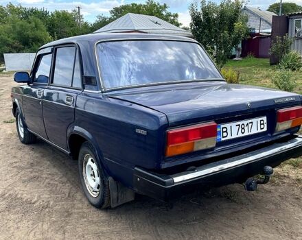 Синий ВАЗ 2107, объемом двигателя 1.5 л и пробегом 90 тыс. км за 1130 $, фото 2 на Automoto.ua