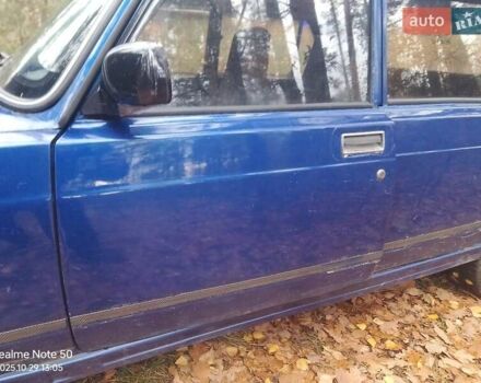 Синий ВАЗ 2107, объемом двигателя 1.3 л и пробегом 303 тыс. км за 595 $, фото 1 на Automoto.ua
