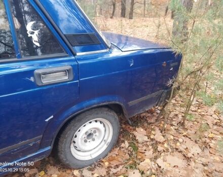 Синий ВАЗ 2107, объемом двигателя 1.3 л и пробегом 303 тыс. км за 595 $, фото 4 на Automoto.ua