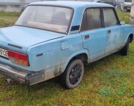 Синий ВАЗ 2107, объемом двигателя 1.5 л и пробегом 289 тыс. км за 770 $, фото 1 на Automoto.ua