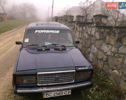 Синий ВАЗ 2107, объемом двигателя 0 л и пробегом 256 тыс. км за 450 $, фото 2 на Automoto.ua