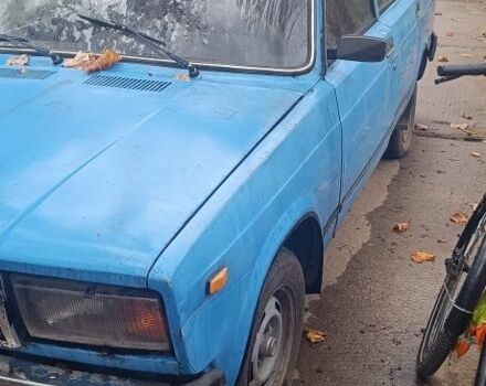 Синий ВАЗ 2107, объемом двигателя 1 л и пробегом 12 тыс. км за 310 $, фото 3 на Automoto.ua