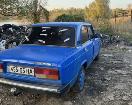 Синий ВАЗ 2107, объемом двигателя 1.5 л и пробегом 100 тыс. км за 400 $, фото 1 на Automoto.ua
