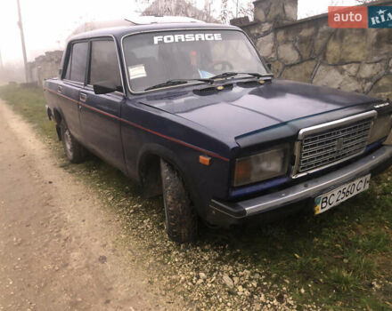 Синий ВАЗ 2107, объемом двигателя 0 л и пробегом 256 тыс. км за 450 $, фото 3 на Automoto.ua