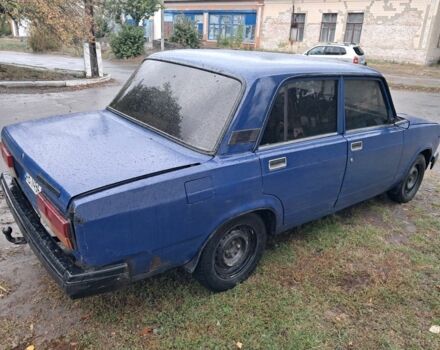 Синий ВАЗ 2107, объемом двигателя 1.3 л и пробегом 100 тыс. км за 486 $, фото 2 на Automoto.ua