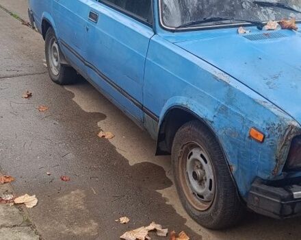 Синий ВАЗ 2107, объемом двигателя 1 л и пробегом 12 тыс. км за 310 $, фото 2 на Automoto.ua