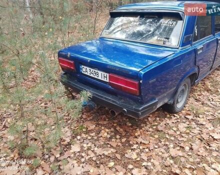 Синий ВАЗ 2107, объемом двигателя 1.3 л и пробегом 303 тыс. км за 595 $, фото 10 на Automoto.ua