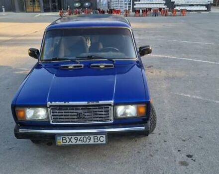 ВАЗ 2107 1988 в Каменце-Подольском на Automoto.ua Синий ВАЗ 2107, объемом двигателя 1.5 л и пробегом 380 тыс. км за 1650 $, фото 10 на Automoto.ua