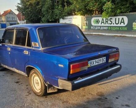 ВАЗ 2107 1988 в Каменце-Подольском на Automoto.ua Синий ВАЗ 2107, объемом двигателя 1.5 л и пробегом 380 тыс. км за 1650 $, фото 8 на Automoto.ua