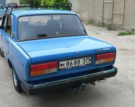 Синий ВАЗ 2107, объемом двигателя 1.5 л и пробегом 168 тыс. км за 900 $, фото 7 на Automoto.ua