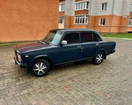 Синий ВАЗ 2107, объемом двигателя 1.5 л и пробегом 200 тыс. км за 699 $, фото 1 на Automoto.ua
