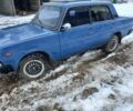 Синий ВАЗ 2107, объемом двигателя 1 л и пробегом 1000 тыс. км за 800 $, фото 1 на Automoto.ua