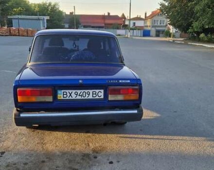 ВАЗ 2107 1988 в Каменце-Подольском на Automoto.ua Синий ВАЗ 2107, объемом двигателя 1.5 л и пробегом 380 тыс. км за 1650 $, фото 7 на Automoto.ua