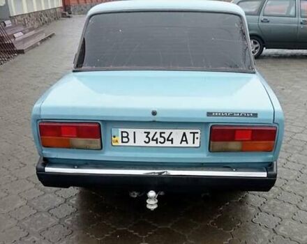 ВАЗ 2107 1988 в Днепре (Днепропетровске) на Automoto.ua Синий ВАЗ 2107, объемом двигателя 0 л и пробегом 150 тыс. км за 1100 $, фото 3 на Automoto.ua