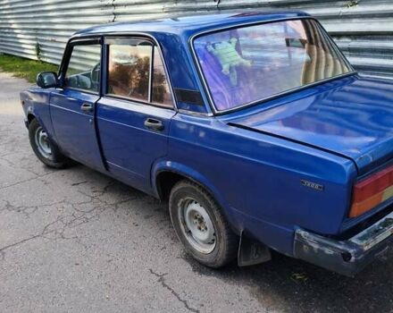 Синій ВАЗ 2107, об'ємом двигуна 1.29 л та пробігом 400 тис. км за 900 $, фото 4 на Automoto.ua