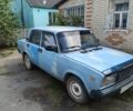 Синий ВАЗ 2107, объемом двигателя 1 л и пробегом 70 тыс. км за 601 $, фото 1 на Automoto.ua
