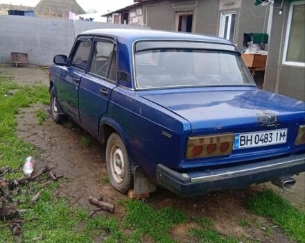 Синий ВАЗ 2107, объемом двигателя 1.5 л и пробегом 95 тыс. км за 1181 $, фото 6 на Automoto.ua