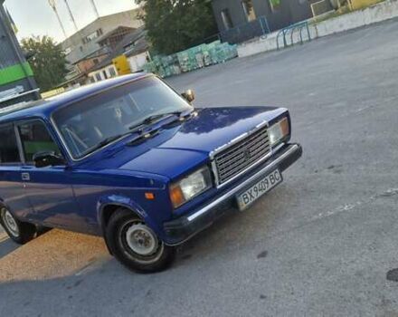 ВАЗ 2107 1988 в Каменце-Подольском на Automoto.ua Синий ВАЗ 2107, объемом двигателя 1.5 л и пробегом 380 тыс. км за 1650 $, фото 12 на Automoto.ua